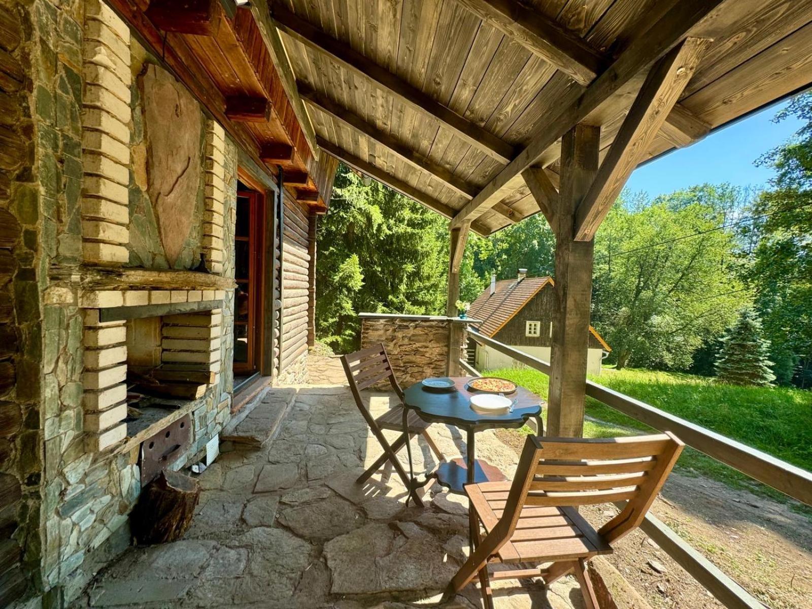 Srub V Bolkovskem Udoli Villa Rudnik Bagian luar foto