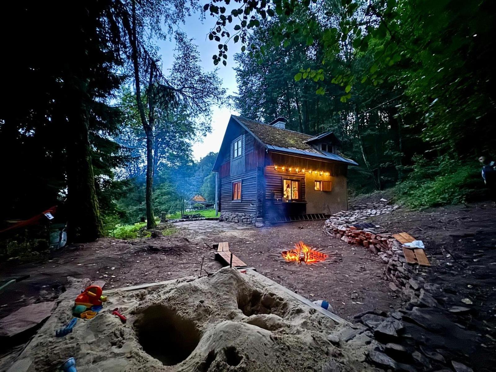 Srub V Bolkovskem Udoli Villa Rudnik Bagian luar foto